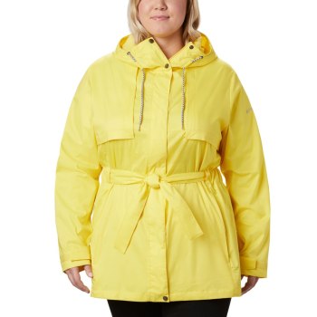 Columbia Ženske Jakne - Pardon My Trench Rain Plus Size Žute | ESKF-17834